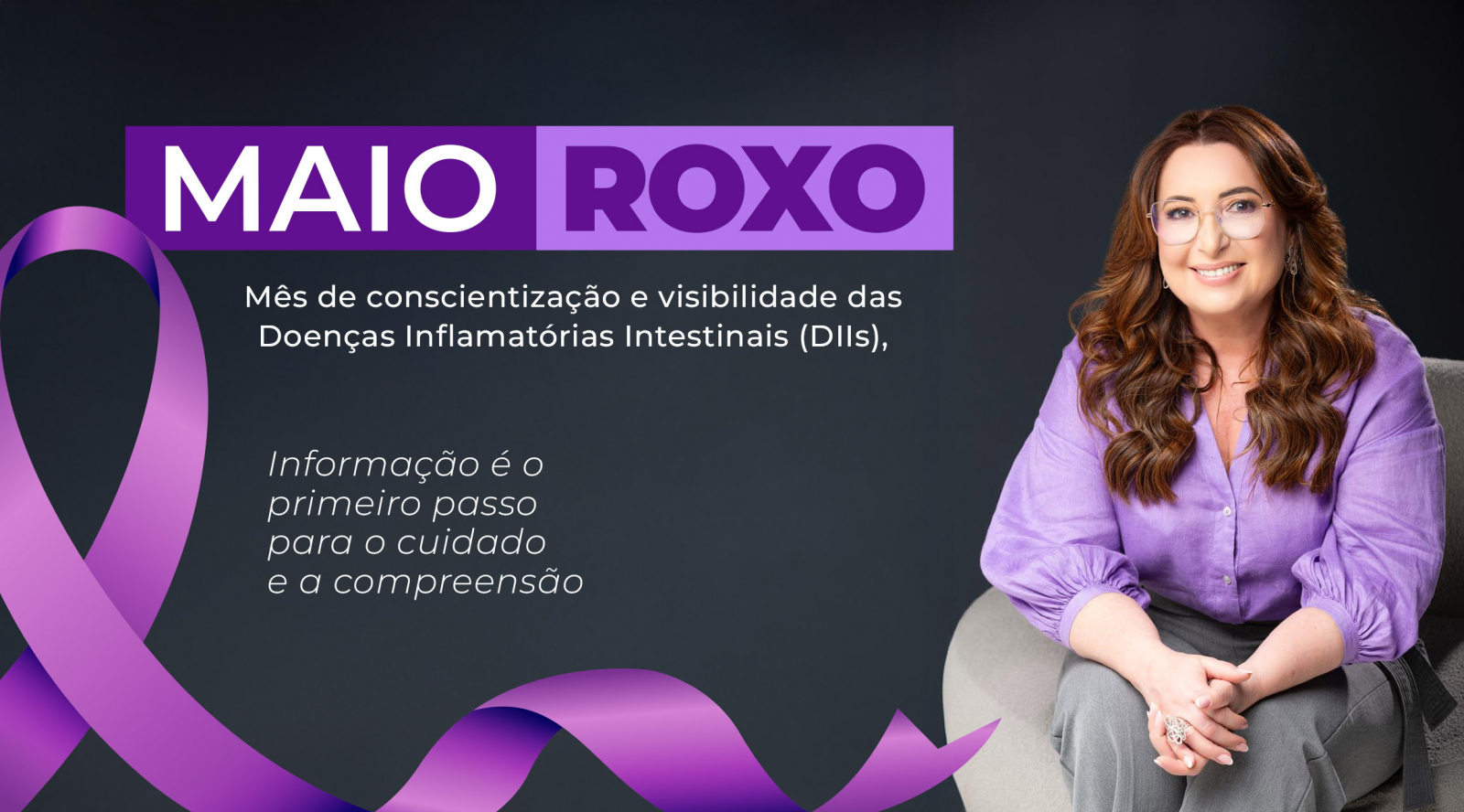 Maio Roxo: Coopmed-RN reforça alerta sobre Doenças Inflamatórias Intestinais